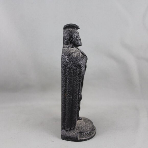 Vintage Tiki Figurine - King Kamehameha by Coco Joe - Made with Lava - Picture 7 of 8
